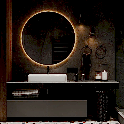 Ahzore Banyo Dolabı