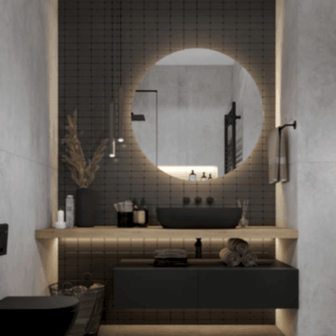 Gibrat Banyo Dolabı